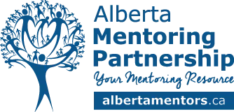 Logo Alberta Mentoring Partnership.